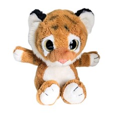 Keel Toys Sparkle Eyes Tiger Soft Plush Toy Stuffed Animal 8"