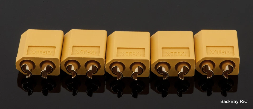 (5) Enchufe conectores bala batería macho XT60 / XT-60 - Turnigy / Zippy Foto 2 de 4