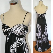 NWT WINDSOR 90 Black / White Juniors Cocktail Gown 7