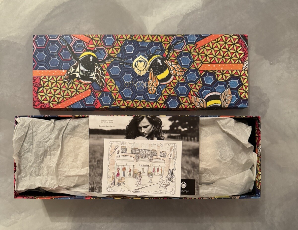 Artipoppe Zeitgeist Argus Oat Beige In Linen Baby Carrier RRP360