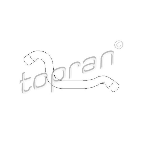 Topran KüHlerschlauch KüHlleitung Oben FüR Seat Ibiza II Cordoba 111 792-image