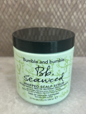 New Bumble and Bumble Seaweed Whipped Scalp Scrub 6.7oz 