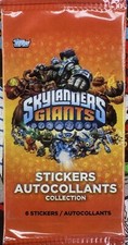  1 2013 Topps Skylanders Giants Sealed Sticker Pack