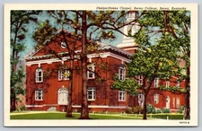 Postcard Kentucky Berea College Phelps Stokes Chapel 12R