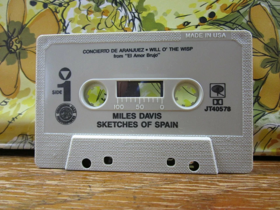 MILES DAVIS - Sketches Of Spain - Cassette Tape Jazz Columbia/CBS Vintage Foto 3 de 4