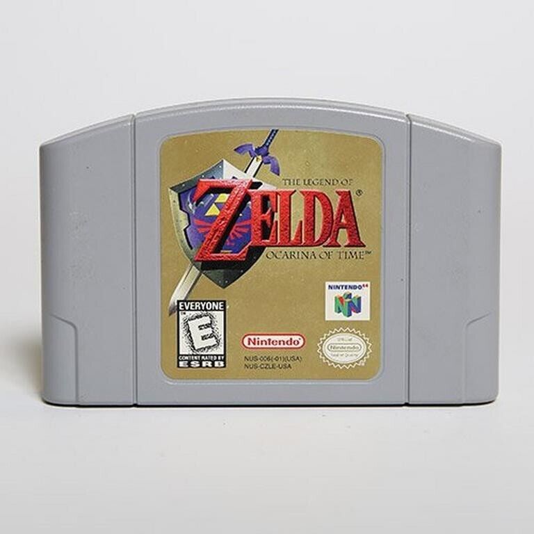 The Legend of Zelda Ocarina of Time NINTENDO 64 N64 Game Tested +  Authentic! OEM