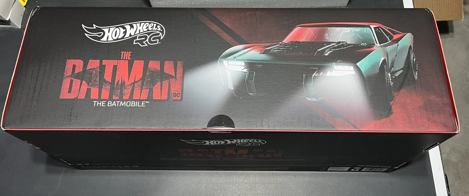 MATTEL Hot Wheels R/C The BATMAN Original Batmobile 1:10 Brand New In Hand / Box - Image 3 of 4