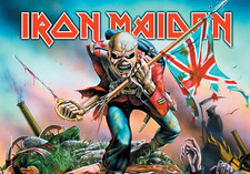 Iron Maiden The Trooper Posterfahne Textile Poster Judas Priest Manowar Saxon