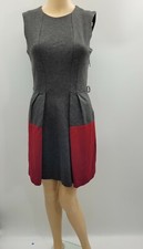 Mango Suit  Multicolor Block  Slimming Sheath Dress Size XS