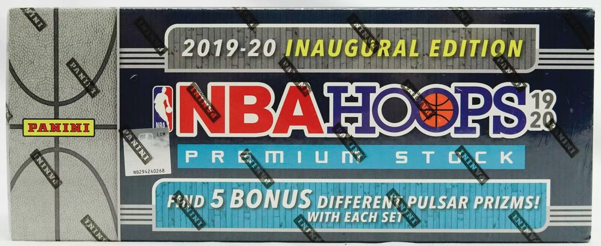 2019-20 Panini NBA Hoops Premium Stock Complete Set w/ 5 Color