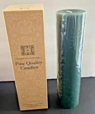 NIOB Pillar Williamsburg Soap & Candle Co 2.25" by 9" Hunter Green Fine Quality