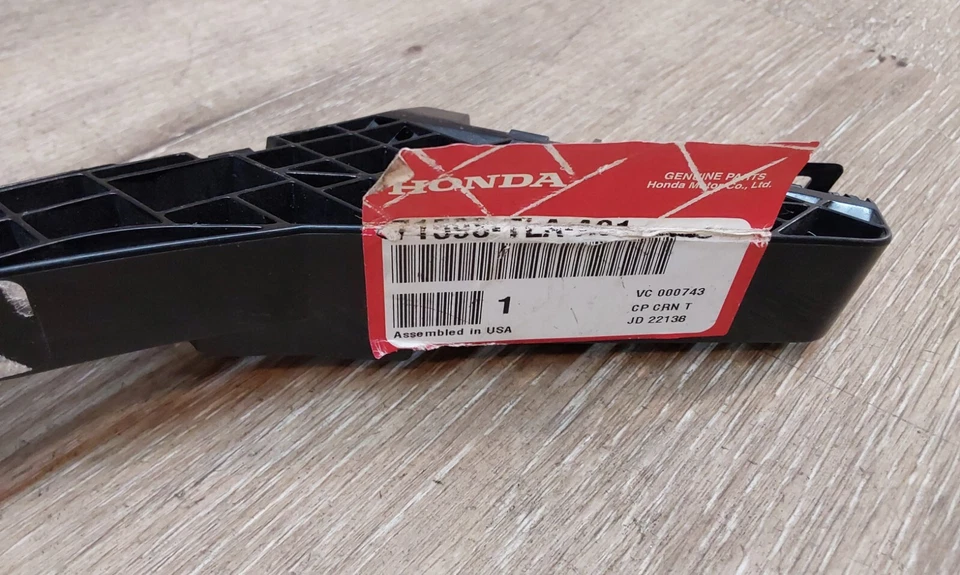 Soporte de parachoques trasero izquierdo Honda CR-V 2017-2021 pieza OEM # 71598-TLA-A01 Foto 3 de 4