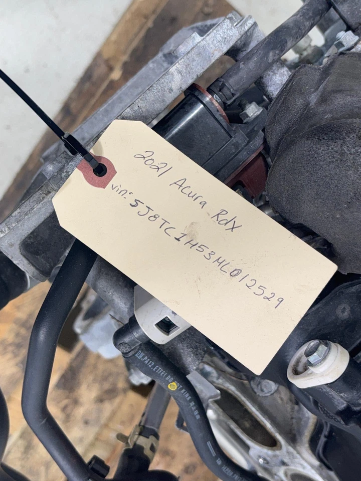 Conjunto de motor Acura Rdx 2019-2021 2,0 L tracción delantera vinilo 1 fabricante original 32 k millas Foto 4 de 4