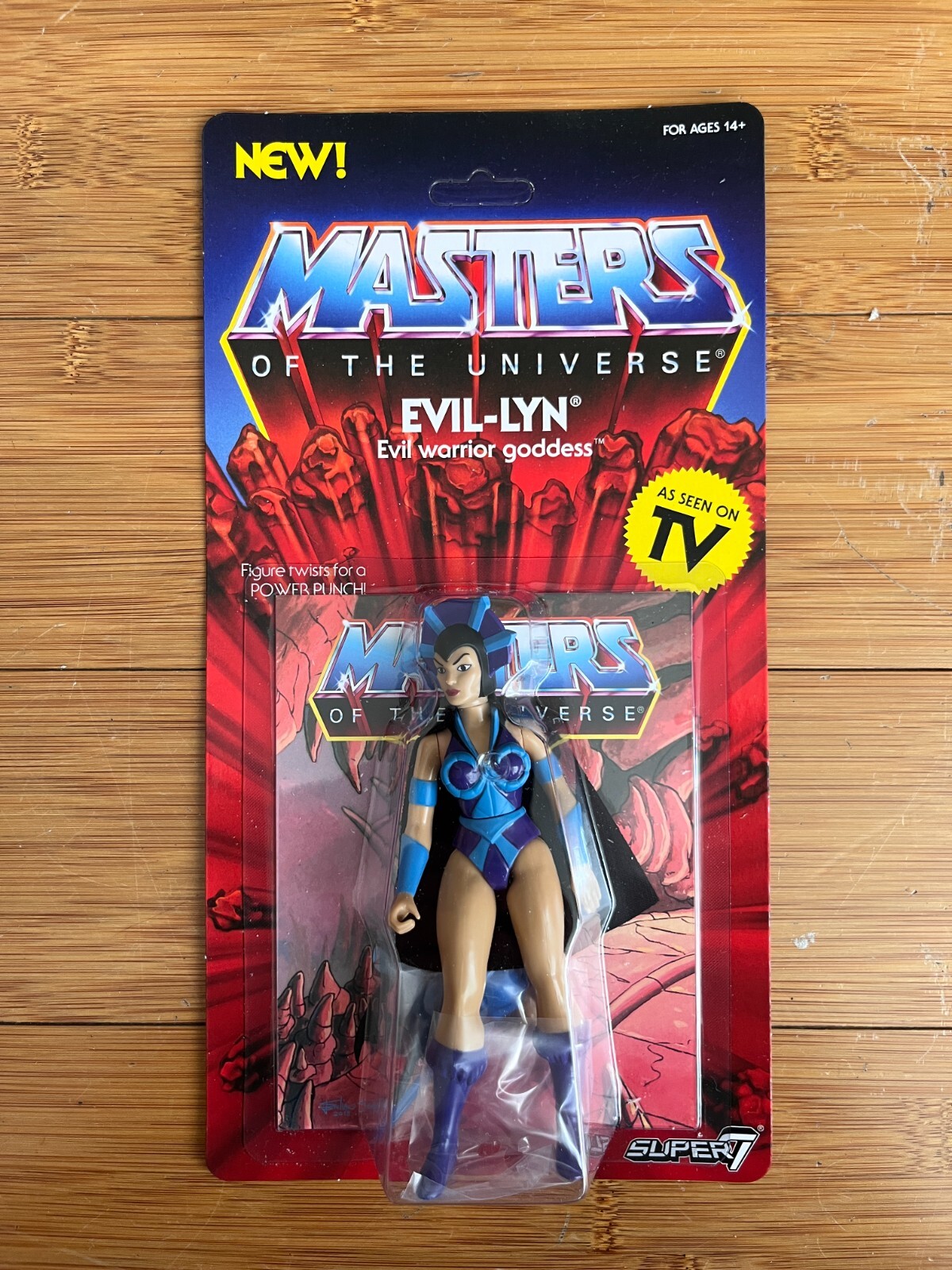 BNIB MOTU Super7 Evil Lyn Action Figure Masters of the Universe He-Man Collectible