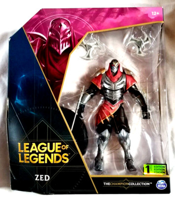 League of Legends ZED 6.5'' Inch Action Figure - 1st Edition Champion Collection