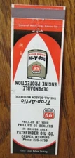 PHILLIPS 66 GAS STATION MATCHBOOK COVER: PATHFINDER OIL CO. CASPER, WYOMING -G17
