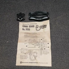 Amerock Door Chain Guard Slide Carriage House Collection No.9065 Antique Silver