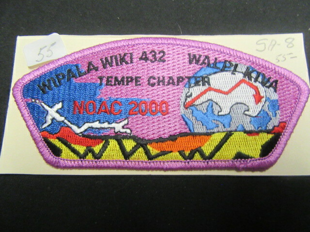 Grand Canyon Council SA8 Wipala Wiki 432 NOAC 2000 SAP   COV17