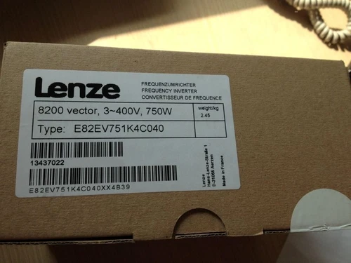New Lenze E82EV751_4C040 Frequency Inverter E82EV751K4C040 12-Month Warranty# - Picture 1 of 1