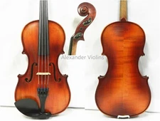 12" Size Viola, Old Spruce,Professional Set up+ Bow+ Case+ Rosin, Ready to Play!