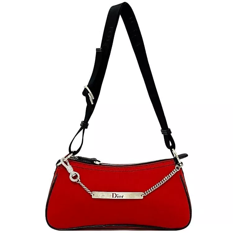 AUTHENTIQUE sac demi épaule Christian Dior ? Sac à main vintage compact spacieux