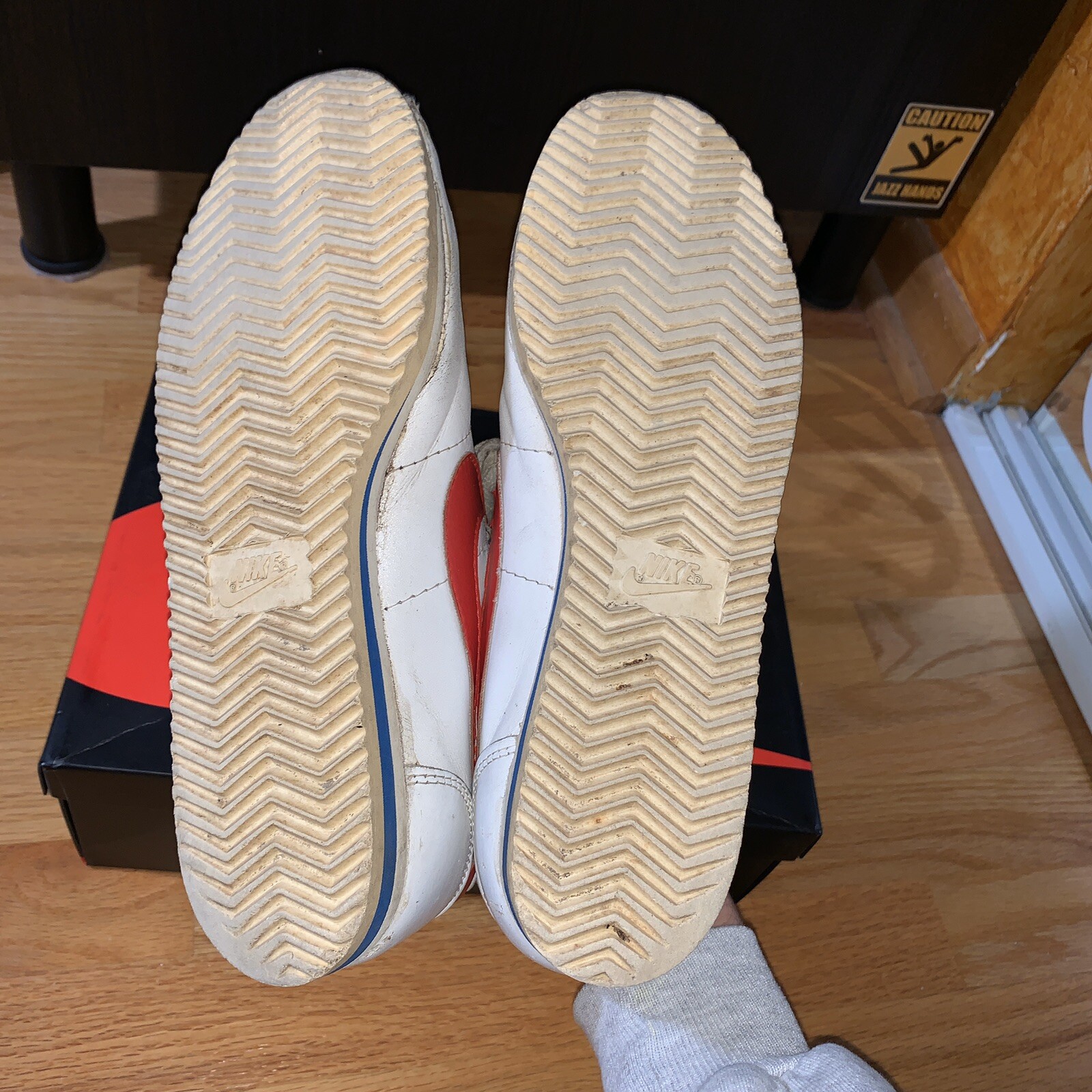 nikelab cortez flyknit beige