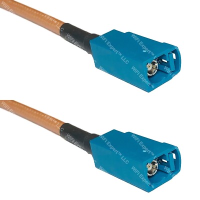 RG400 Fakra Z Female to Fakra Z Female RF Cable FAST-SHIP LOT