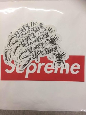 super supreme sticker
