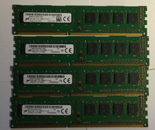 Barrette RAM Micron 2GB DDR3 - PC3L-10600E (1333 MHz) - 1x2GB Pour Serveur - DIMM - Occasion Fonctionnelle