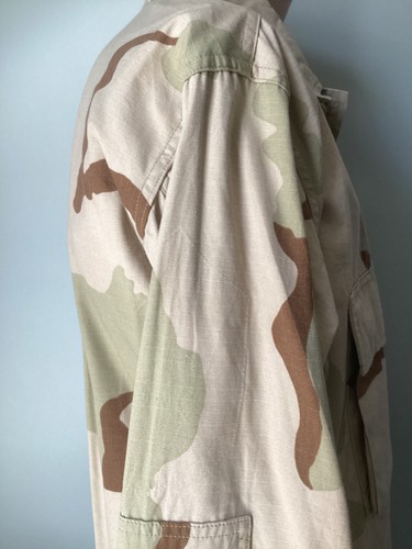 US Army Coat Desert Tri Colour Camouflage shirt Small Regular (R73) - Picture 3 of 11