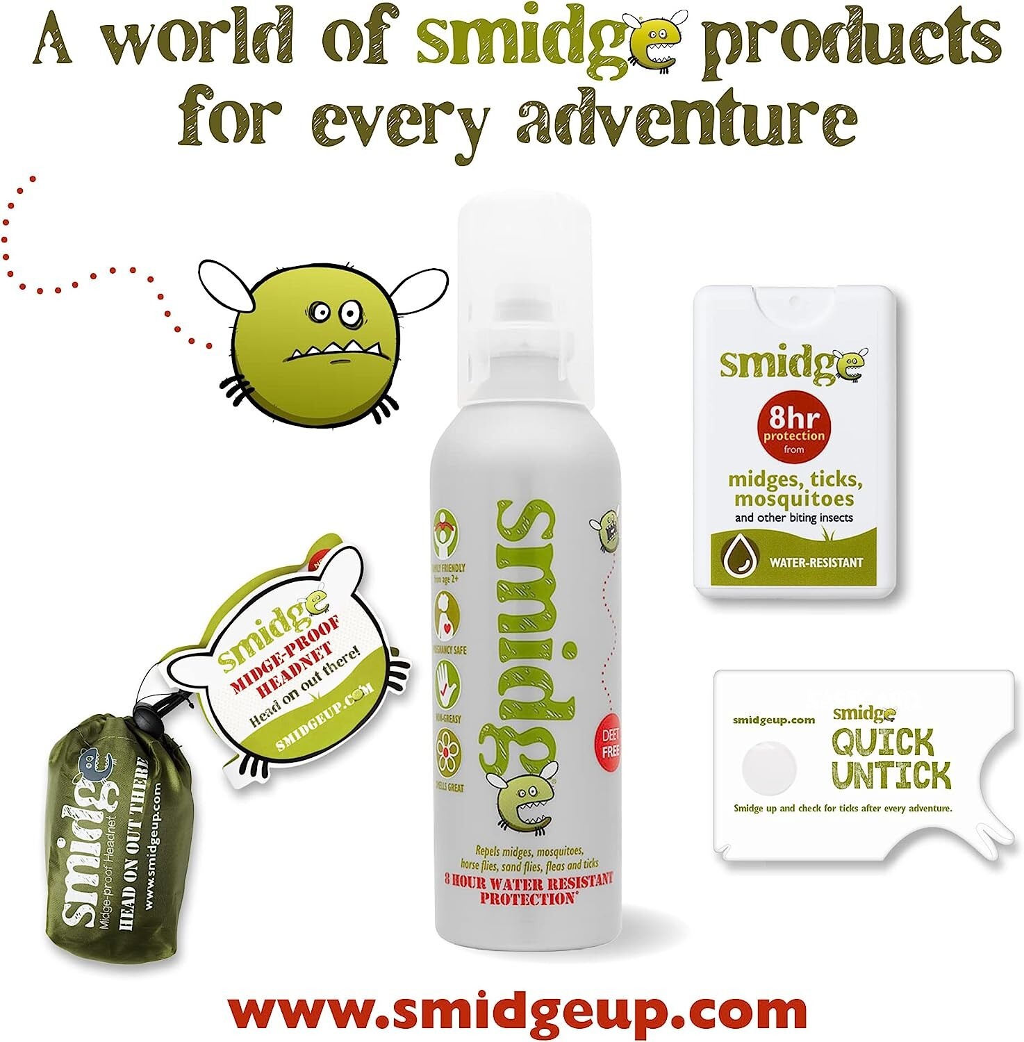 New Smidge That Midge Insect Repellent (75ml) eBay