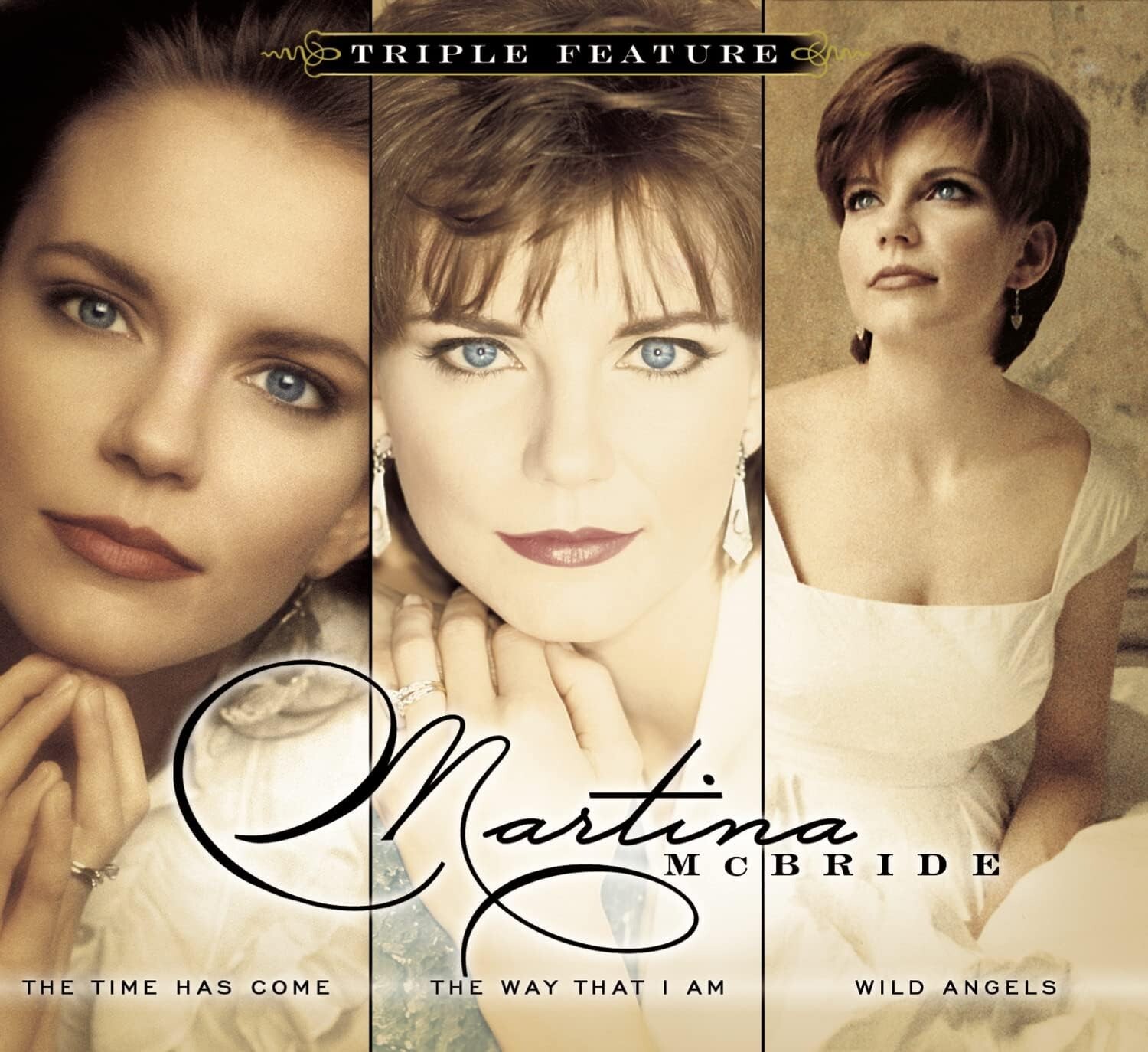 Martina McBride The Time Has Come/The Way That I Am/Wild Angels 3-CD NEW SEALED