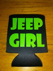 jeep beer koozie
