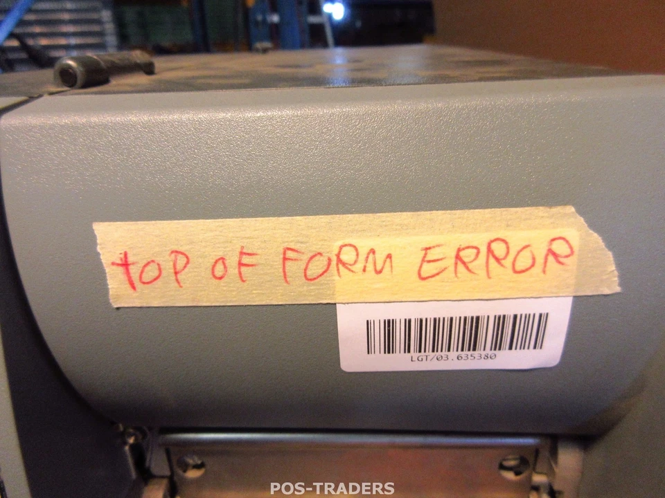 DATAMAX DMX-M-4208 4208 DT Direct Thermo Label Drucker USB LAN TOP OF FORM ERROR - Bild 2 von 4