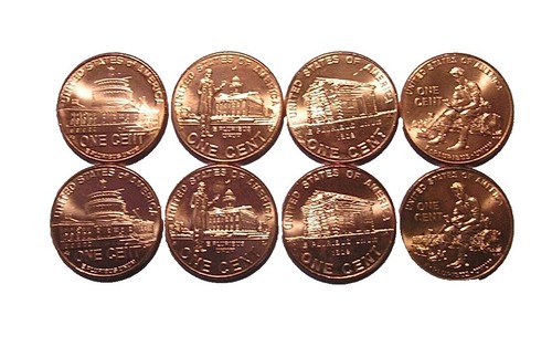 2009-D Lincoln Cent Uncirculated Mint Roll - Birthplace Design - Copper Plated Zinc