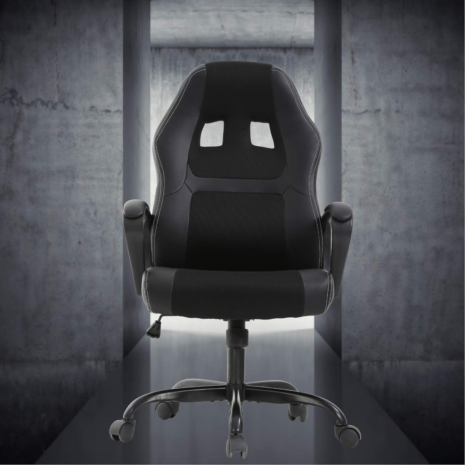 PC Gaming Chair Ergonomic Office Chair 250LBS Desk Chair with Lumbar Support Arm-image