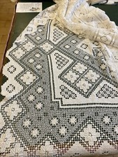 Copriletto/tovaglia in pizzo Filet