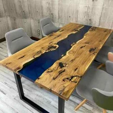 River Table, Resin River Table, Unique Epoxy Coffee Table Epoxy Resin Wood Table