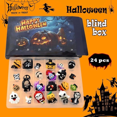 Halloween Advent Calendar Halloween 24 Days Countdown Calendar Halloween Gifts - Picture 50 of 52