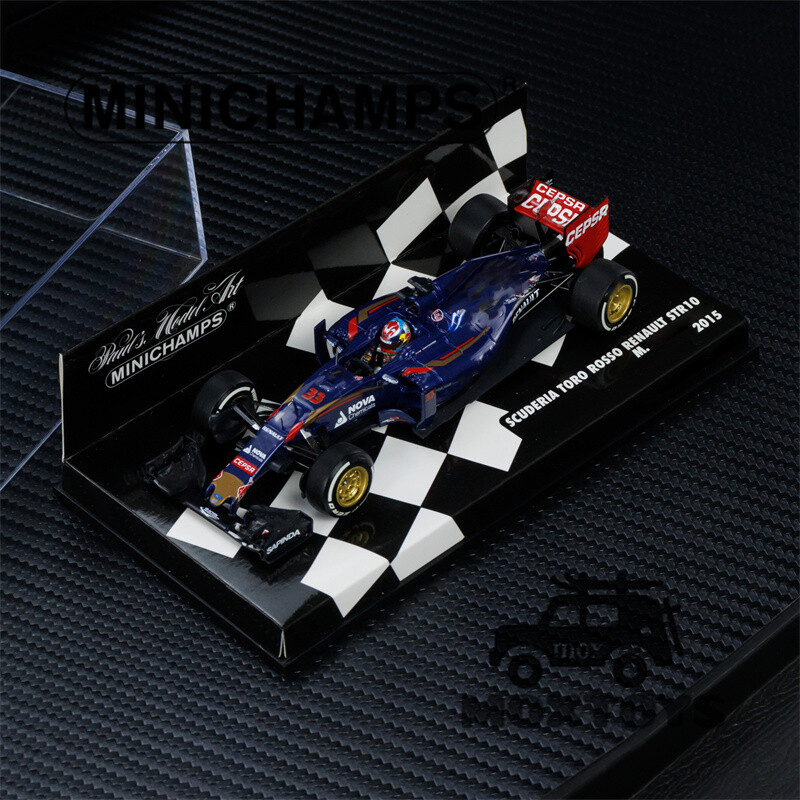 MINICHAMPS 1:43 SCUDERIA TORO ROSSO RENAULT STR10 MAX 2015 Resin Model Car