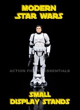Star Wars Figure Display Stands Modern POTF & more 3.75 Action Figures x20 Small