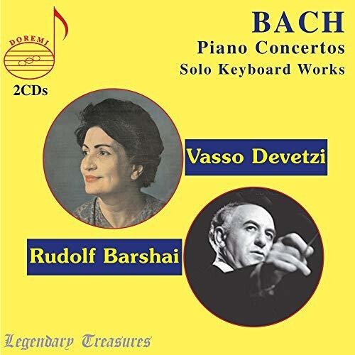 Bach Piano Concertos & Solo Keyboard Works 1 New CD