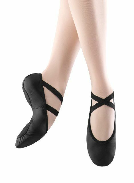 SAOLA Bloch Prolite II Pantofole da Balletto Nero Suola Spaccata S0208L 2 5 B ~