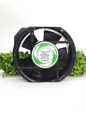 1 PCS  MDOVPD FAN MD1725A1HBL 110V 0.48A 17251 17CM cooling fan Aluminum frame #