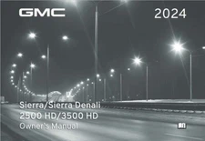 2024 GMC Sierra/Denali 2500 3500 Owners Manual User Guide