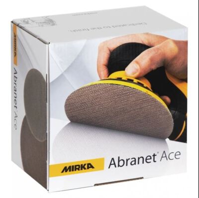 Mirka Abranet Ace 150 mm Schleifscheiben - 50er Box (80 g - 1000 g Optionen)