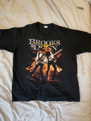 VTG Single Stitch Brooks And Dunn Electric Rodeo Tee