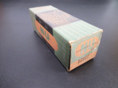 NATIONAL UNION Electron Tube 12SC7, NEW (O GC)
