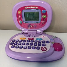Leapfrog My Own LeapTop Learning Interactive Laptop Tested Works Great Purple