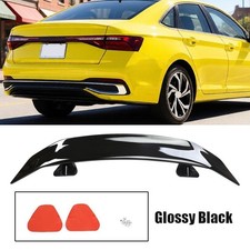 Glossy Black Gt Racing 46 Rear Trunk Spoiler Wing Lip For Volkswagen Jetta